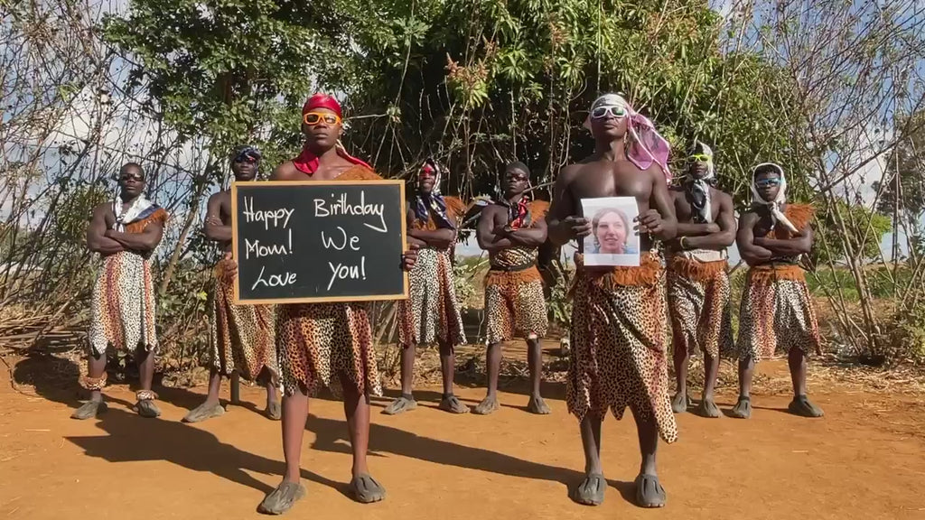 Greeting Video from the Jungle Boy – Personalized Birthday &amp; Special Occasion Videos from Africa🎉