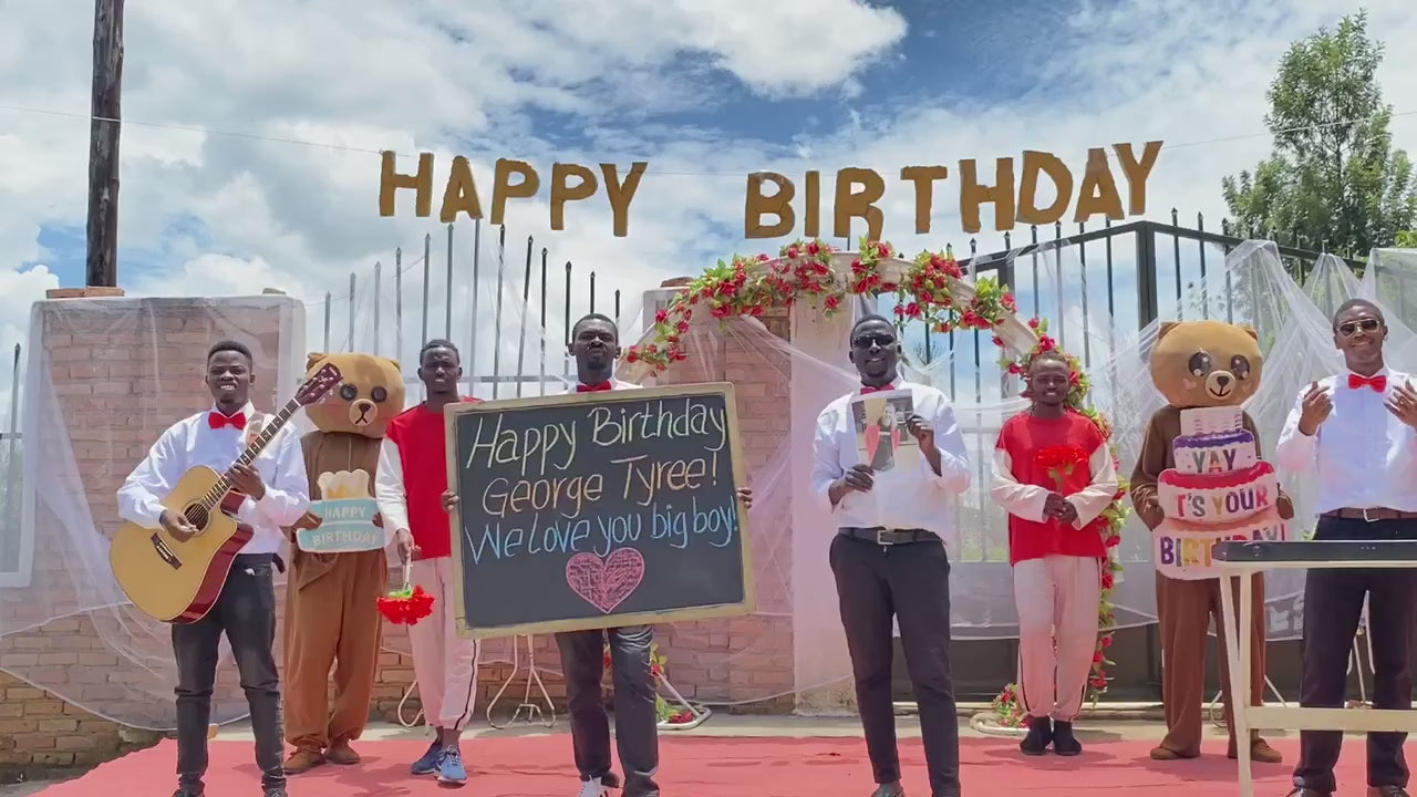 Personalized blessing Video Message  African Ensemble – Custom Music & Dance Greeting